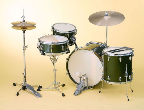 Four piece set pictured with Cadillac Green lacquer finish back
